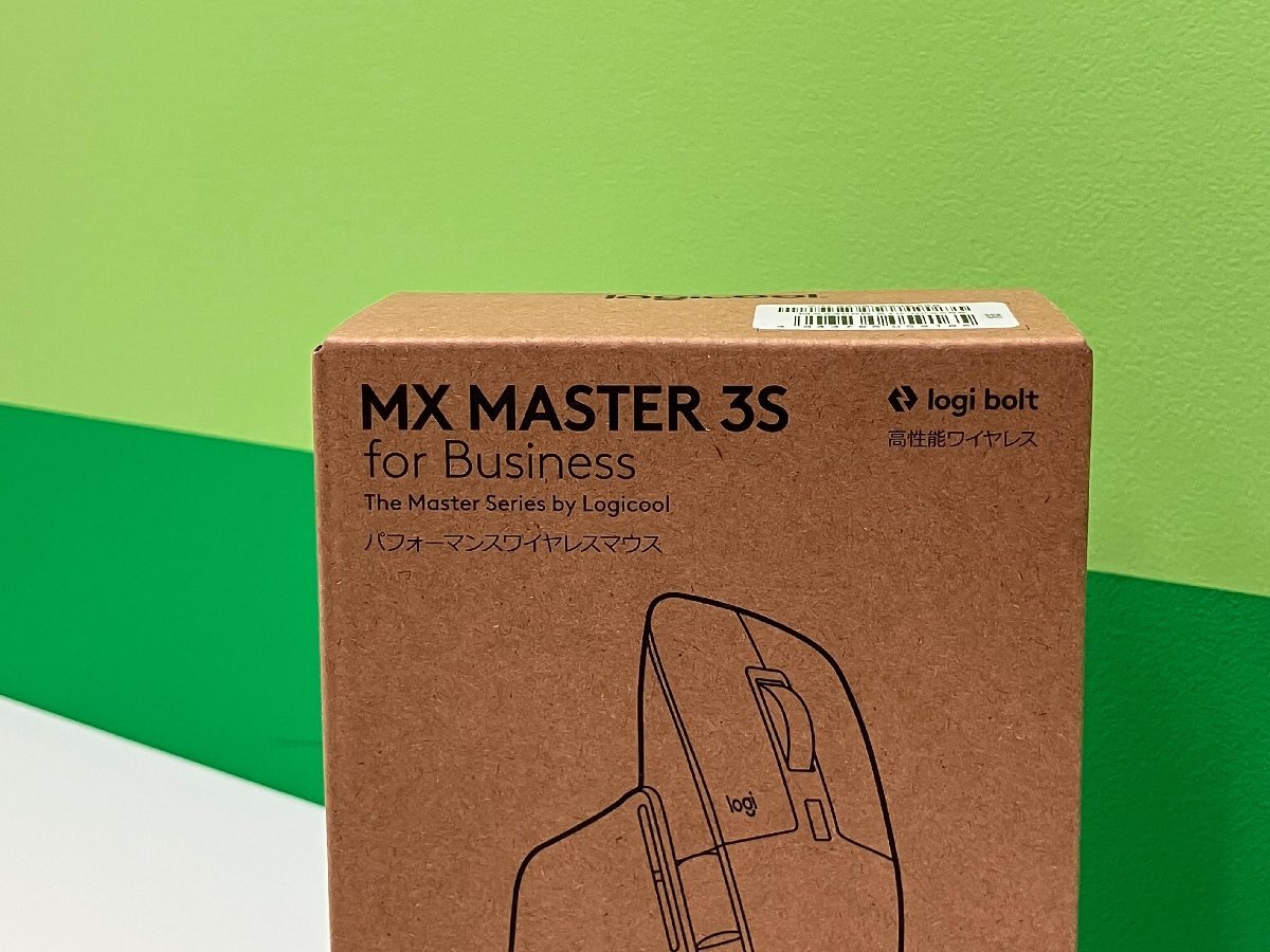【U55987】Logicool ロジクール MX MASTER 3S MX2300B for Business ワイヤレス マウス 未開封品_画像2