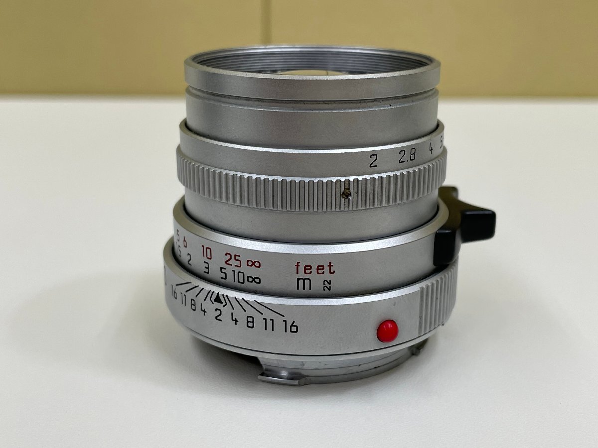 【T62725】 LEICA ライカ / レンズ / SUMMICRON-M f2 50mm ズミクロン / 中古_画像4