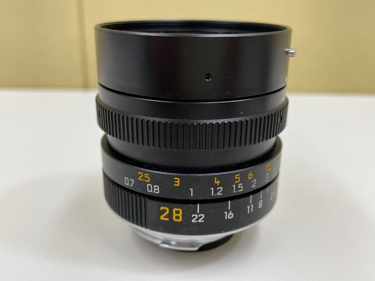 【T62718】 LEICA ライカ / レンズ / ELMARIT-M f2.8 28mm エルマリート / 中古の画像3