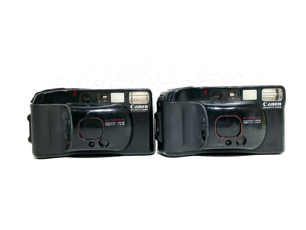 【S65023】Canon コンパクトフィルムカメラ 14点おまとめ AutoboyTELE6・Autoboy2・Autoboy3等 動作未確認 ※ジャンク品の画像5