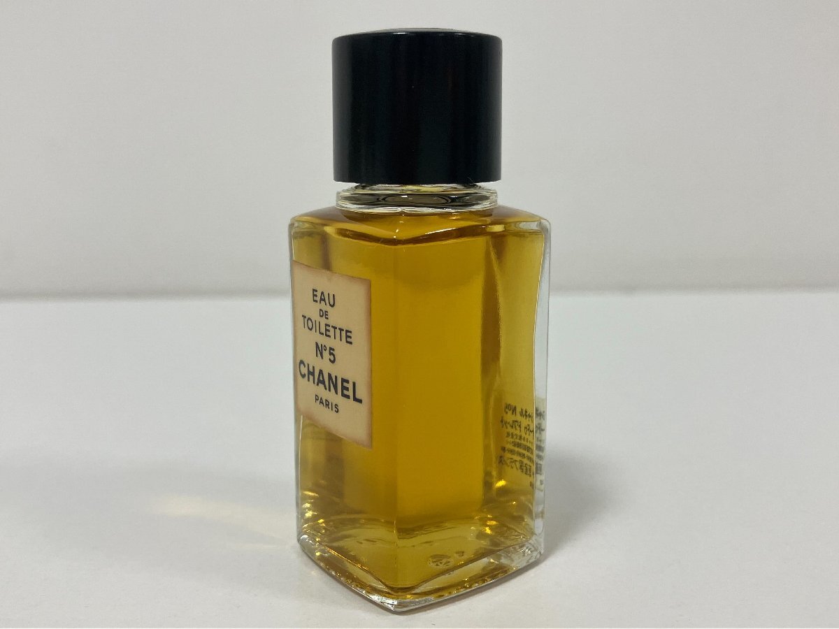 【C65924】CHANEL　No5　シャネル　EAU DE TOILETTE　オードゥ トワレット　19ml　ほぼ満量　【中古品】_画像6