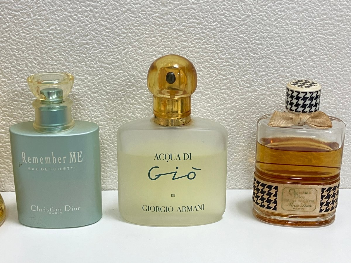 【J80927】香水 おまとめ Christian Dior BVLGARI ティファニー その他 総本数11本 長期保管品の画像4