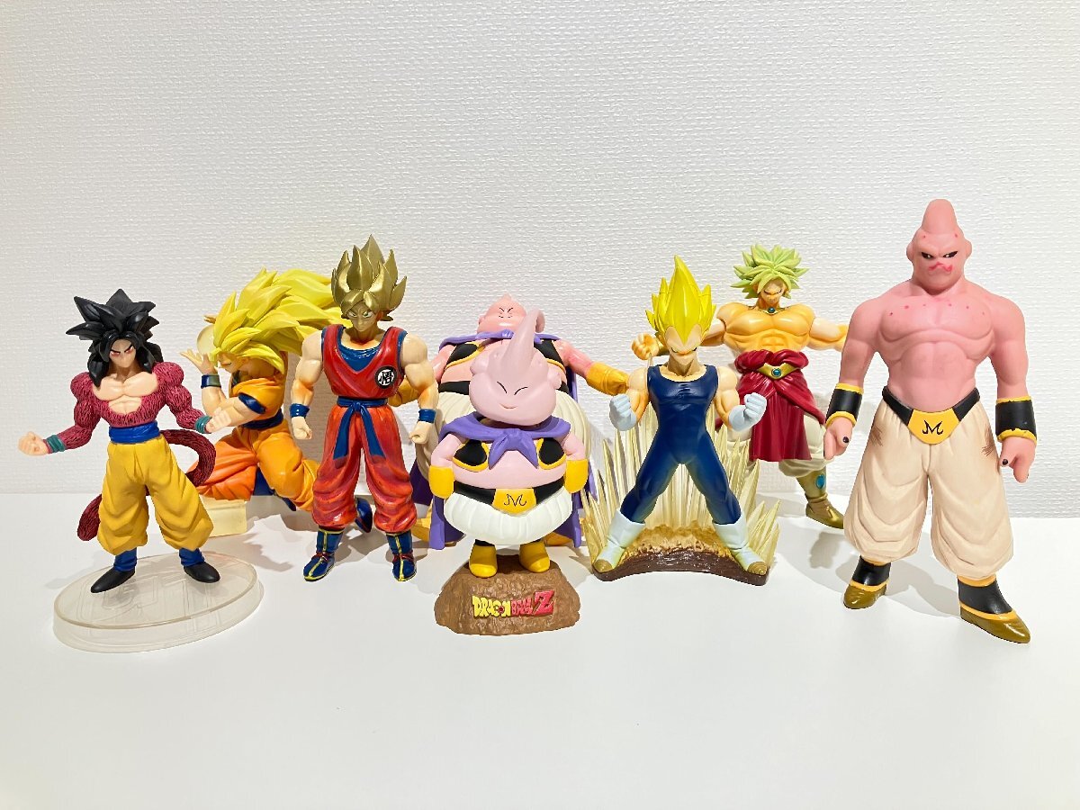 【S78160】ドラゴンボール　フィギュア大量おまとめ　悟空・セル・魔人ブウ・ベジータ・ゴジータなど　※ジャンク品　経年保管品