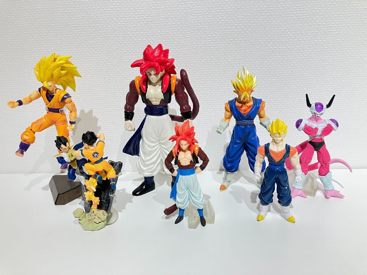 【S78160】ドラゴンボール　フィギュア大量おまとめ　悟空・セル・魔人ブウ・ベジータ・ゴジータなど　※ジャンク品　経年保管品