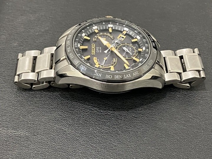 【I45551】SEIKO　Astron　セイコー　アストロン　腕時計　メンズ　8X53-0AB0-2　中古品