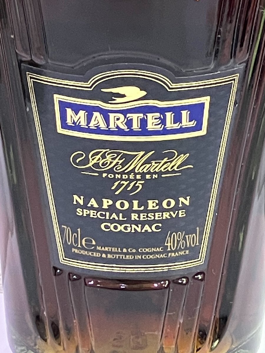 【D54072】MARTELL NAPOLEON SPECIAL RESERVE(マーテル ナポレオン スペシャルリザーブ) 700ml 未開栓 古酒【現状品】の画像5