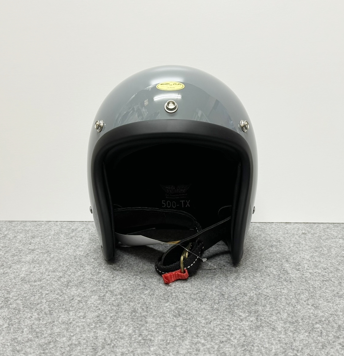 ジェットヘルメット XL 500-TX 500TX ビンテージ BELL レプリカ  グレー スモールジェットの画像1