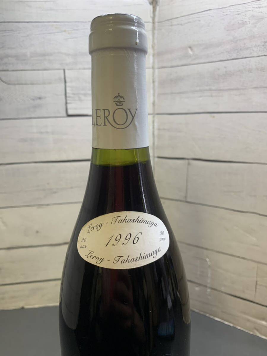 古酒 ワイン LEROY 1996 ルロワ の画像6