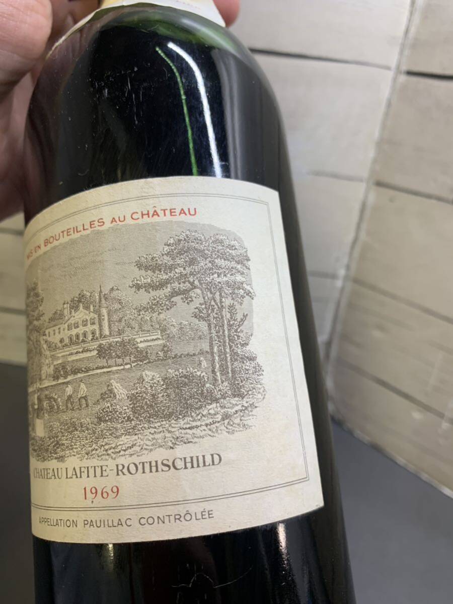 古酒 J.JMORTIER ワイン 1969 CHATEAU LAFITE-ROTHSCHILDの画像5