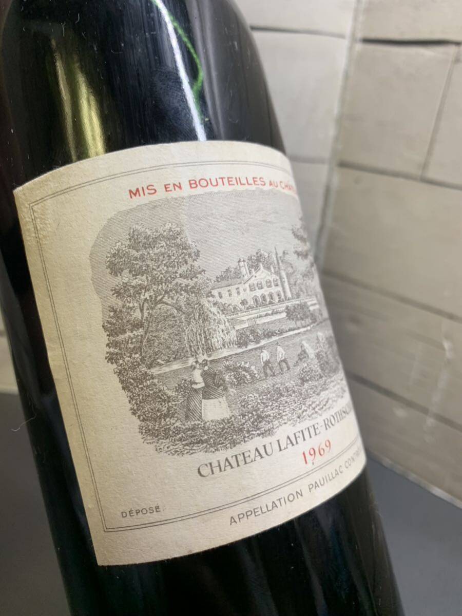 古酒 J.JMORTIER ワイン 1969 CHATEAU LAFITE-ROTHSCHILDの画像3
