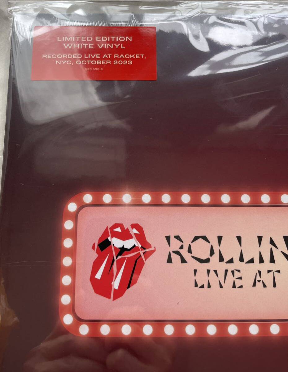 新品 The Rolling Stones レコードストアデイ 2024 限定アナログ Live at Racket, NYC ローリングストーンズ RECORD STORE DAY ビートルズの画像2