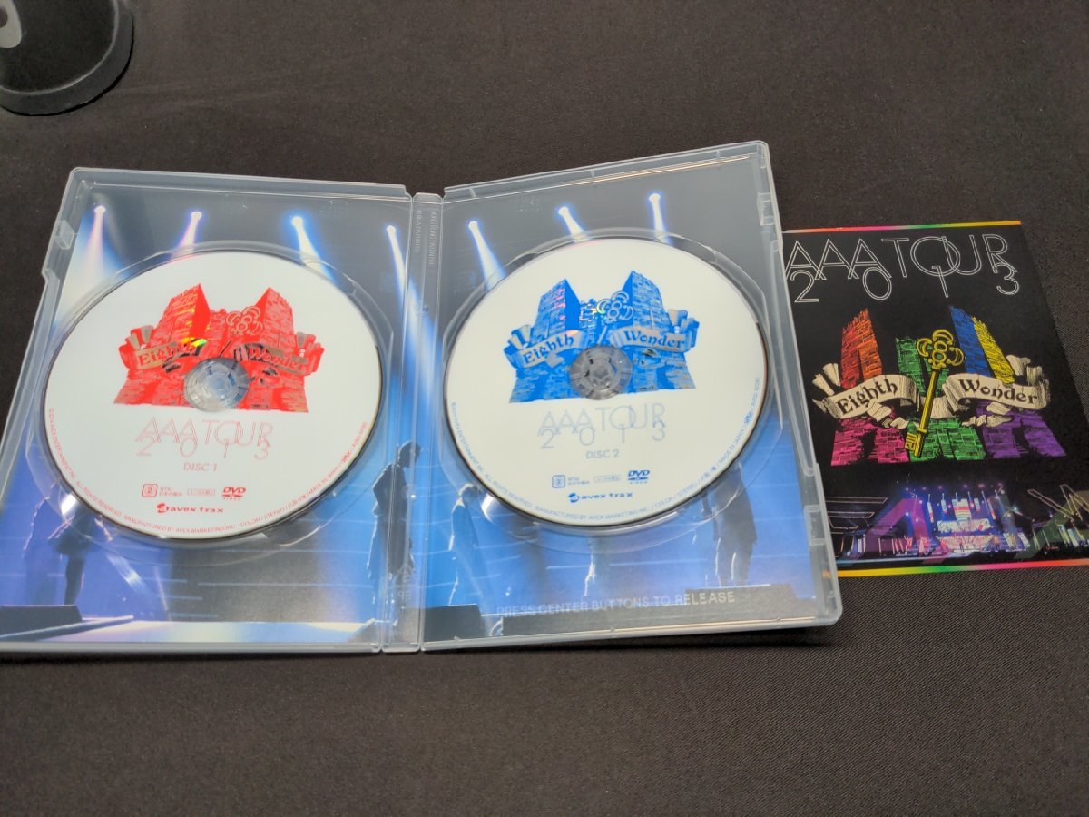 セル版 DVD AAA TOUR 2013 Eighth Wonder / 2枚組 / dg325の画像3