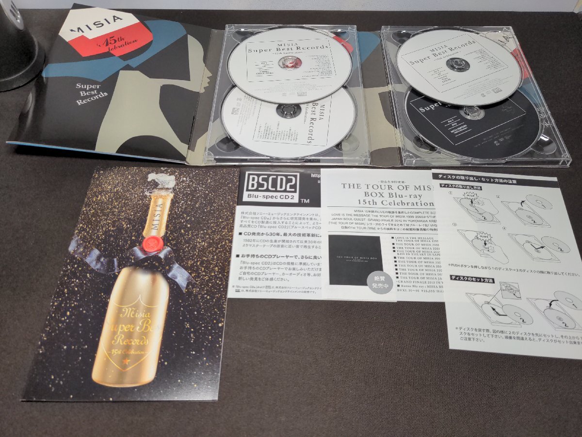 セル版 CD+DVD MISIA / Super Best Records 15th Celebration / 初回生産限定盤 / 4枚組 / 難有 / fb283の画像9