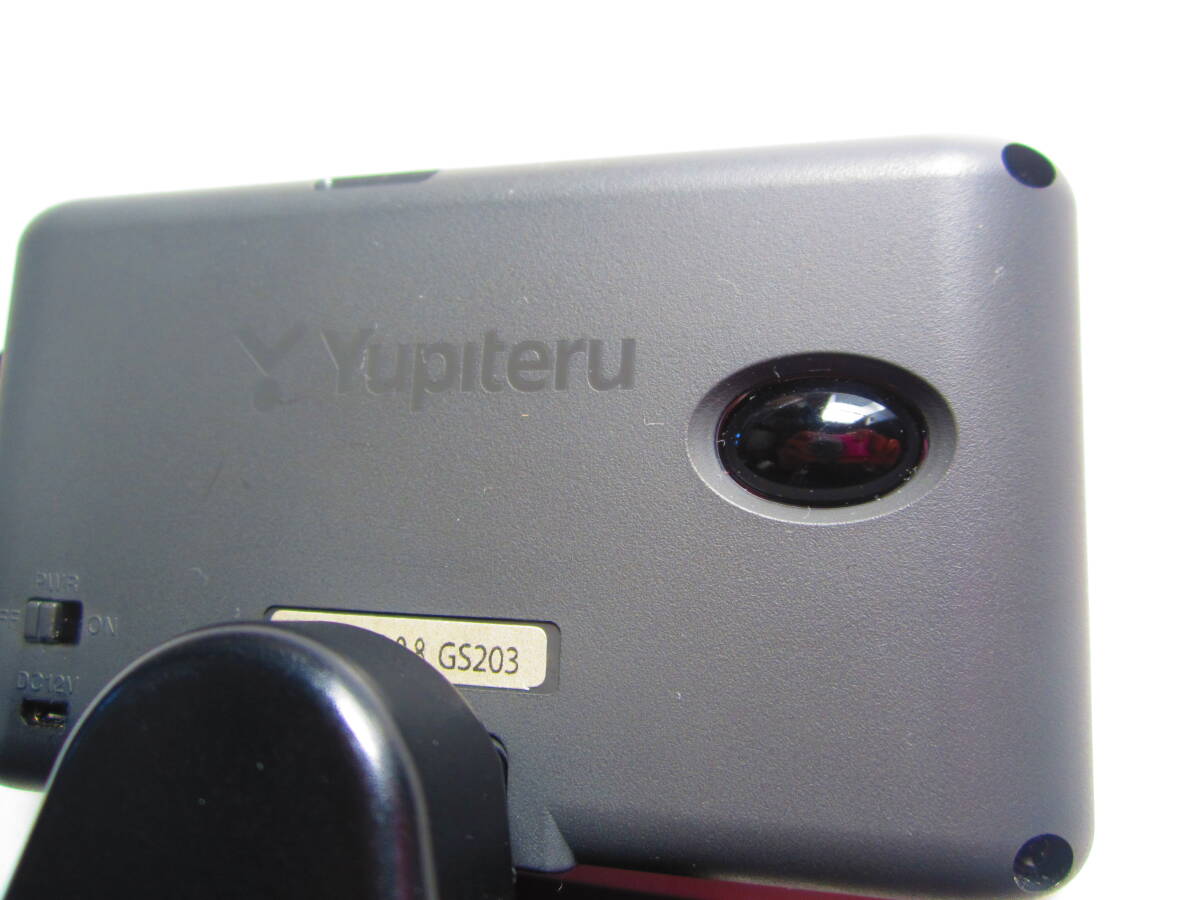YUPITERU SUPER CAT GPSアンテナ内蔵 レーザー＆レーダー探知機　GS203（LS310、A360α、Z110L同等品） 中古品_画像10