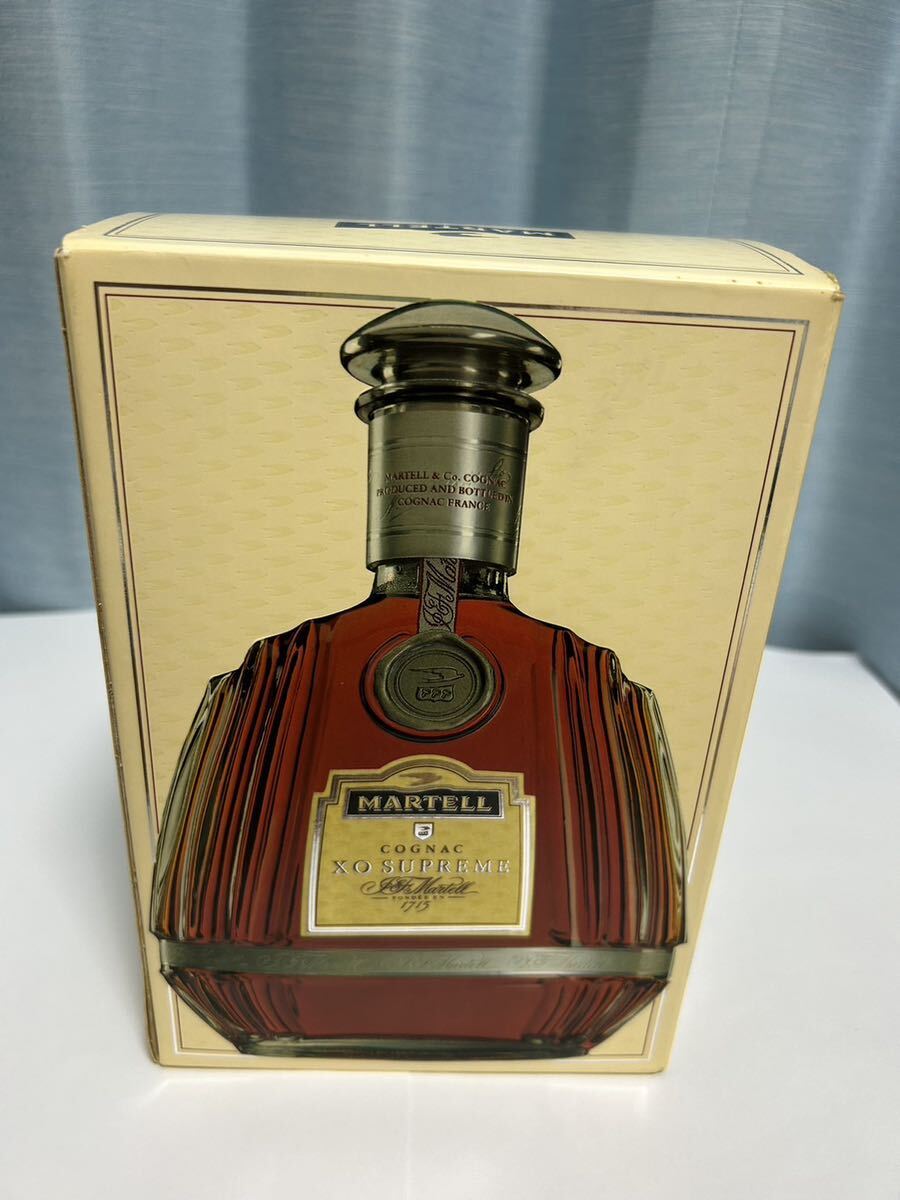 MARTELL マーテル XO SUPREME スプリームCOGNAC ブランデー 40% 700ml 未開栓 古酒の画像6