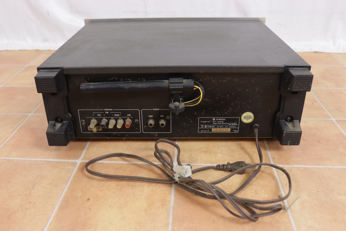 【通電OK】TORIO KA-4500D KT-7100 KT-7100D 3点 STEREO CASSETTE DECK AM-FM ステレオ チューナー アンプ 音響機器 005JSMJH57の画像5