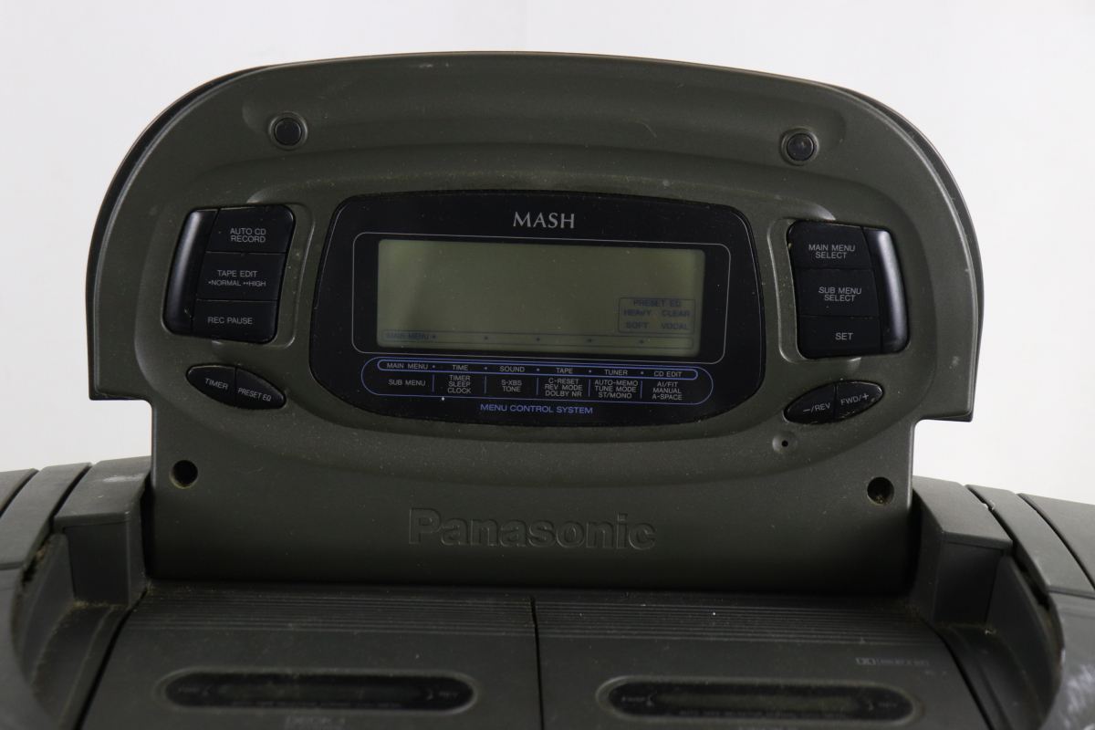 Panasonic RX-DT75 パナソニック CDラジカセ バブルラジカセ コブラトップ 006JLEJO44の画像4