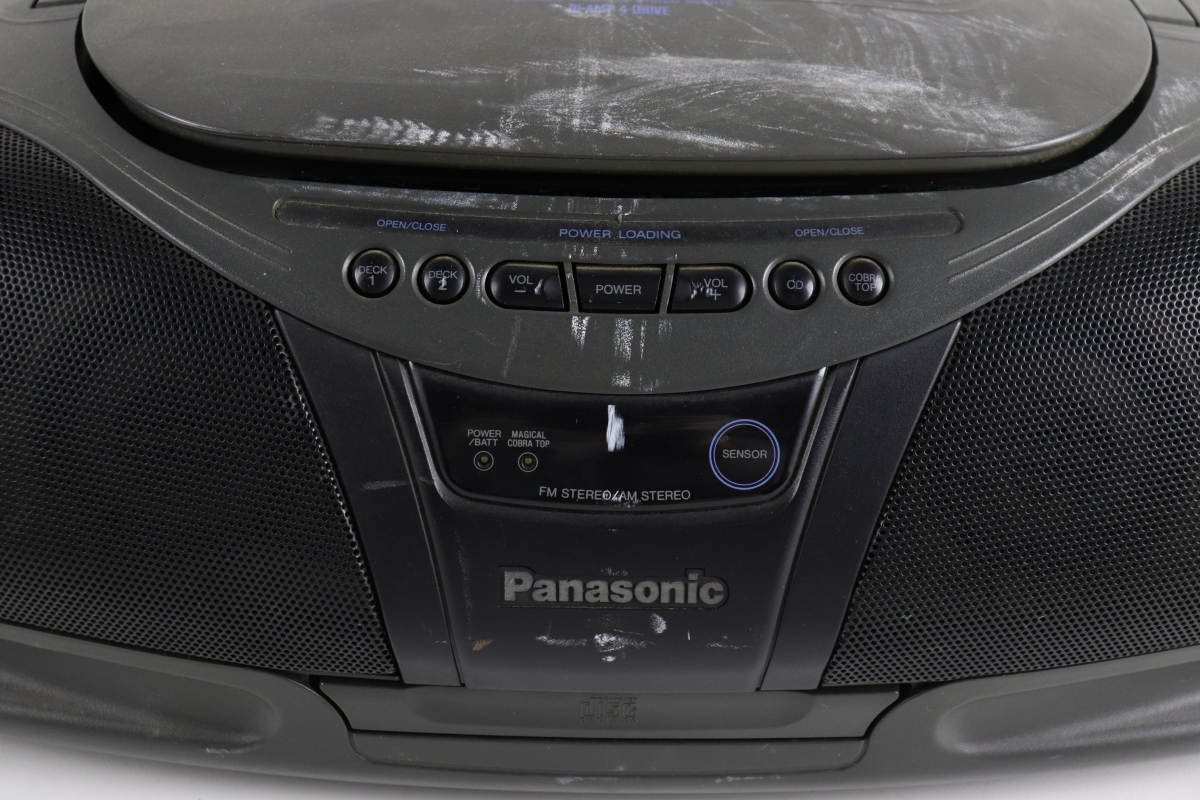 Panasonic RX-DT75 パナソニック CDラジカセ バブルラジカセ コブラトップ 006JLEJO44の画像3