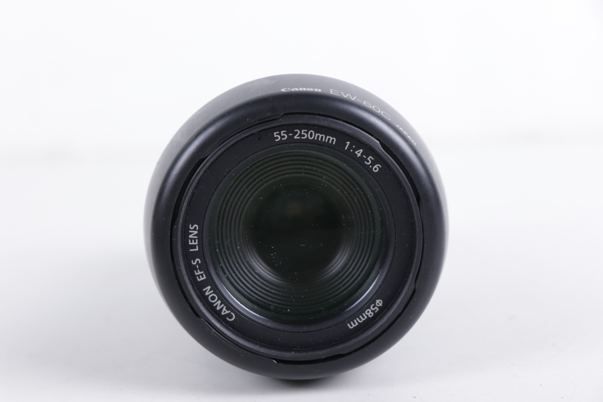 ★【動作未確認】Canon EOS kiss X4 EF-S 18-55mm 1:3.5-5.6 IS 58mm キャノン レンズ付 55-250mm 1:4-5.6 一眼レフ カメラ 030JILJH95_画像9