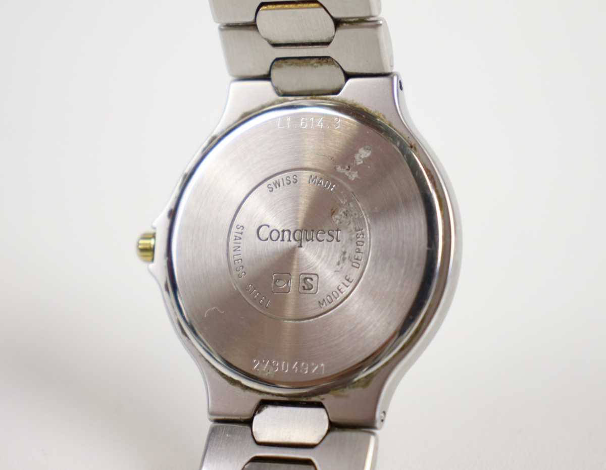 LONGINES Conquest L1.614.3 Longines Conquest SS×GP белый циферблат кварц мужские наручные часы 27304921 010JNBJQ92