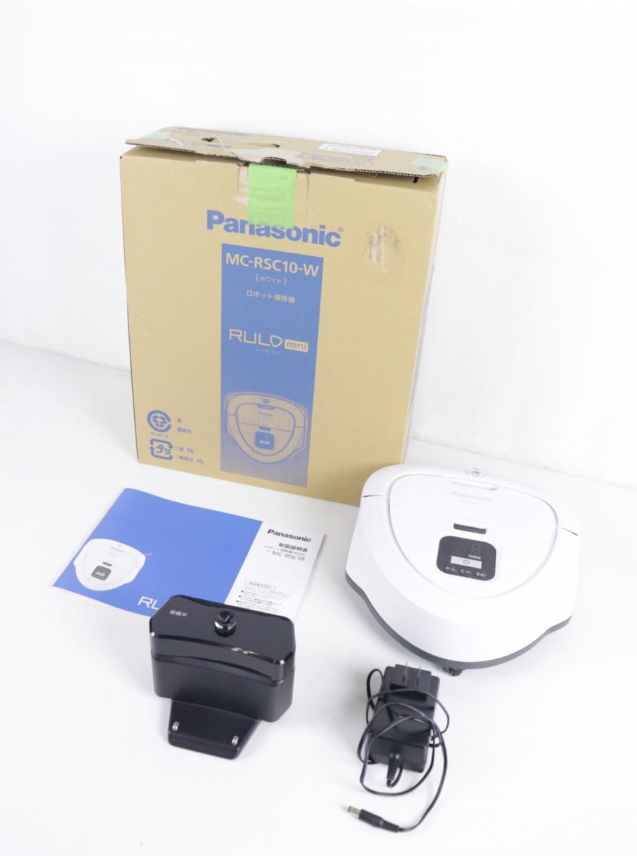 [ работоспособность не проверялась ]Panasonic MC-RSC10-W Panasonic Roo ro Mini робот пылесос белый 2019 год производства уборка пылесос 010JSKJH81