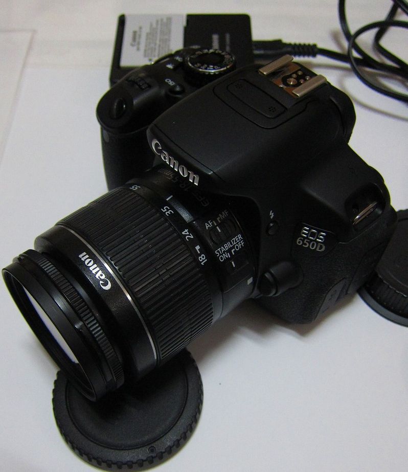 Canon EOS 650D (kiss X6i) + EF-S 18-55mm f3.5-f5.6 IS Ⅱ　バッテリ2個_画像2