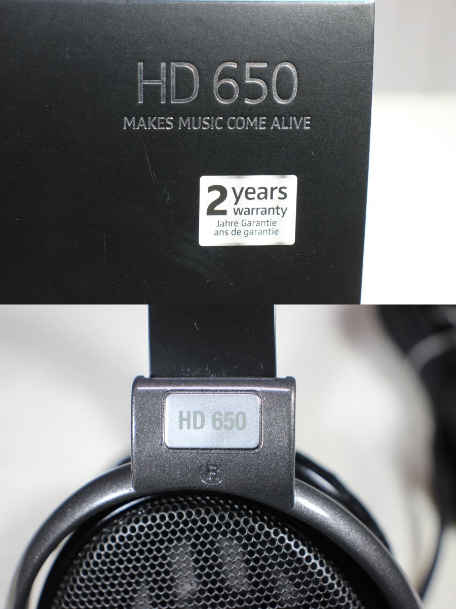 【きれい元箱有】SENNHEISER ゼンハイザー HD650 ヘッドホン