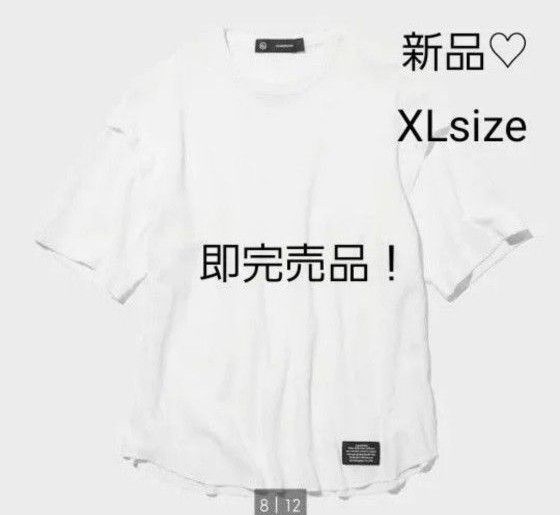 新品！GU×UNDERCOVER ドライワッフルT  【限定コラボ】希少 レア　XL　ジーユードライワッフルT　メンズTシャツ