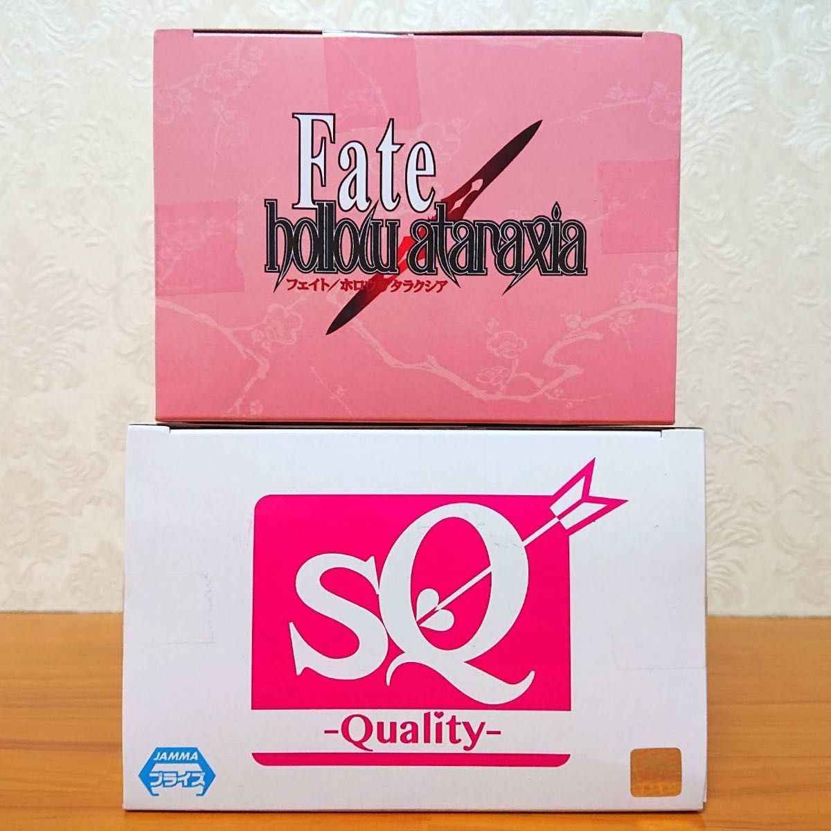 Fate stay night UBW ホロウアタラクシア 遠坂凛 セイバー SQ フィギュア 正規品 プライズ 新品未開封 2個