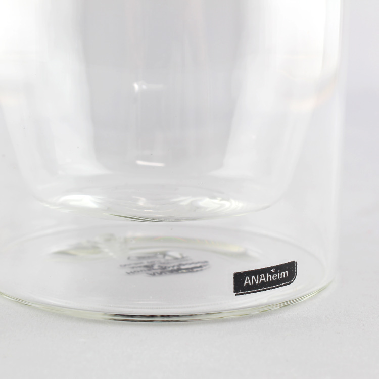 コップ ANAheim アナハイム ダブルウォールタンブラー 210ml クリア 直径8.5×高さ9cm ガラス製 耐熱 グラス_画像5