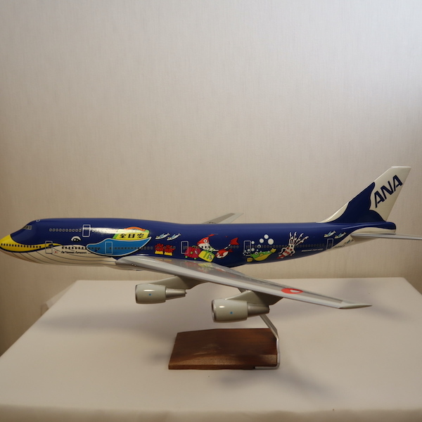 #ANAbo- крыло 747-400 JA8963 фигурка модель @ не продается? выставленный товар?
