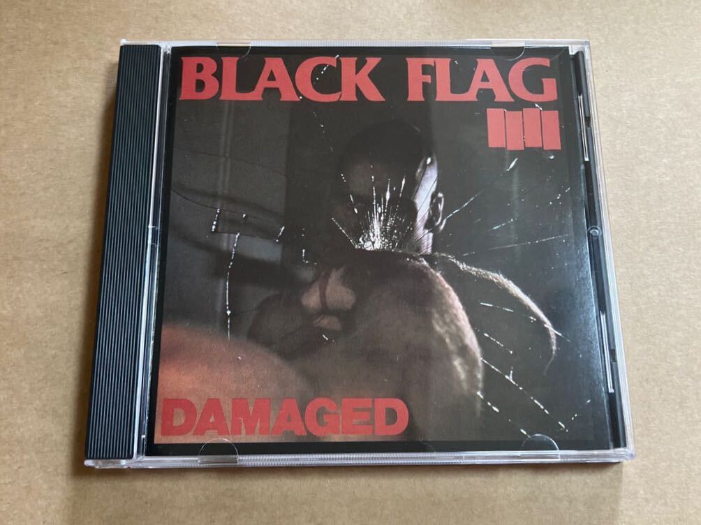 CD BLACK FLAG / DAMAGED SSTCD007 ブラック・フラッグ SST ヘンリー・ロリンズ HENRY ROLLINS パンク天国 盤面スリキズありの画像1