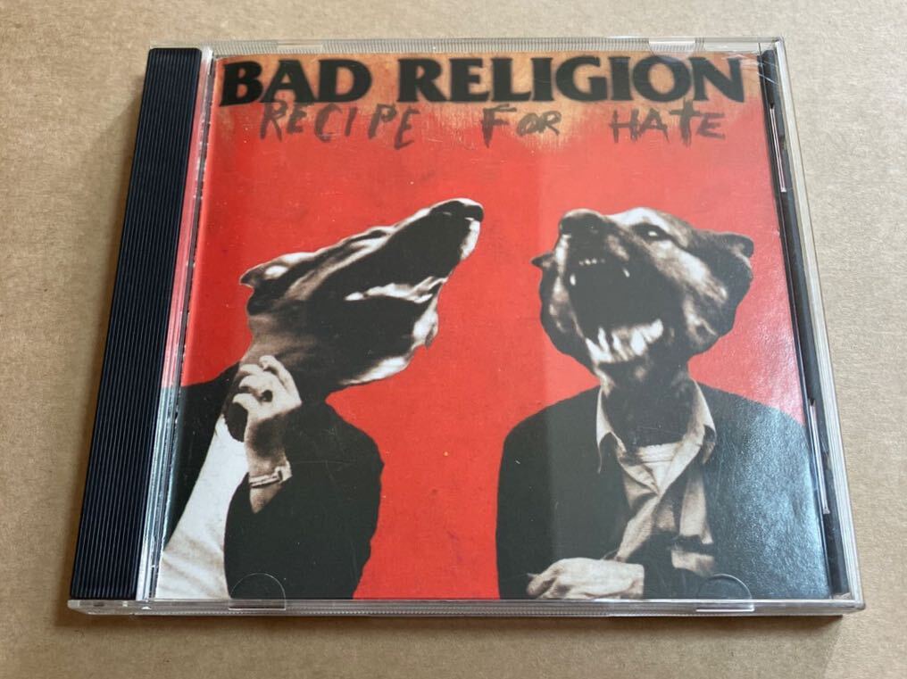 CD BAD RELIGION / RECIPE FOR HATE 782546-2bado* rely John EPITAPH inspection : punk heaven country :mero core : NOFX