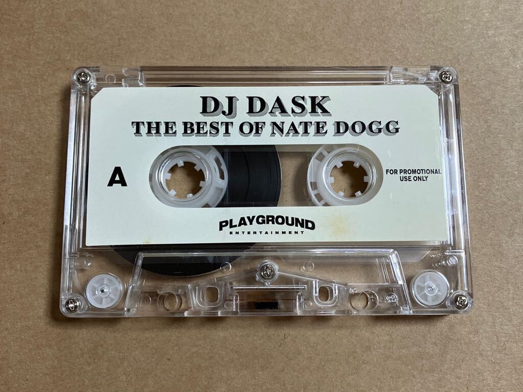 カセットテープ DJ DASK / THE BEST OF NATE DOGG ラベル汚れありの画像3