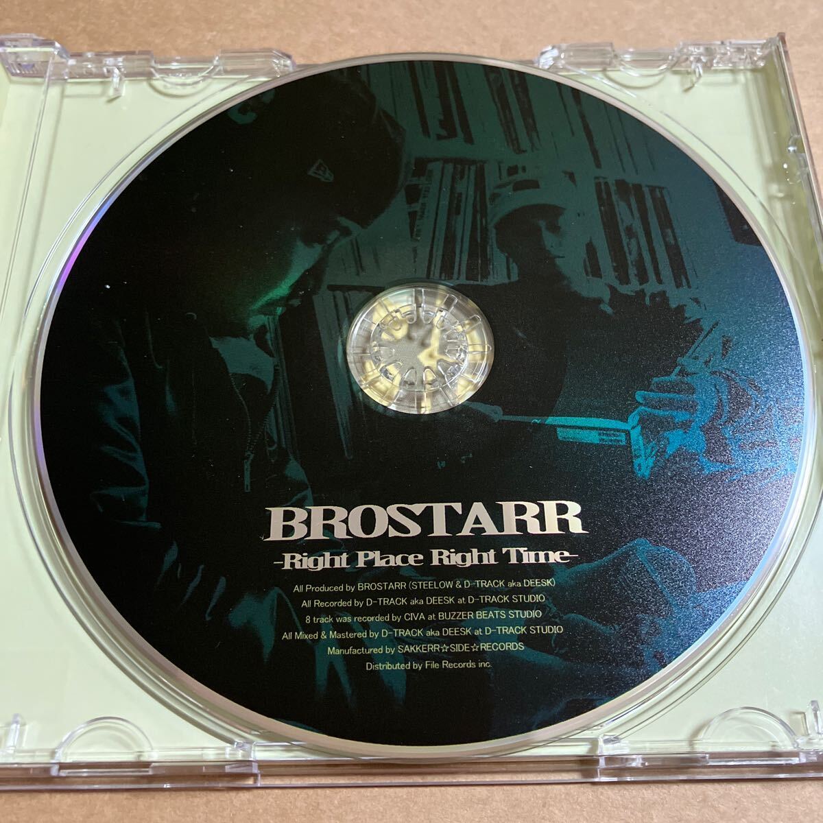 CD BROSTARR / RIGHT PLACE RIGHT TIME SSRB0005 ブロスター STEELOW : D-TRACK aka DEESK : サイプレス上野_画像3