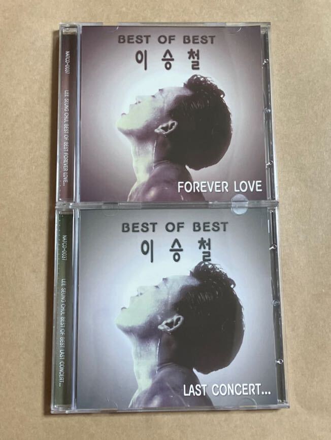 CD イ・スンギ LEE SEUNGGI / BES OF BEST : FOREVER LOVE : LAST CONCERT NATCD0037 2CD スリーブケースすれ、剥がれあり_画像3