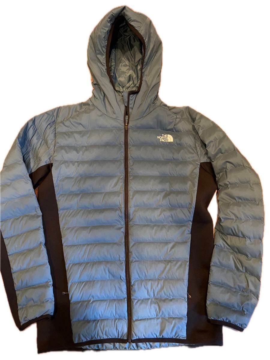 THENORTHFACEレッドランプロフーディNY81971希少品マラードブルーL