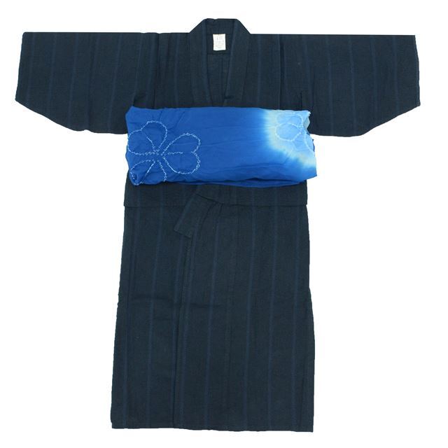  юката ребенок мужчина пояс хекооби комплект дерево хлопок лен утилизация юката Kids 110 размер tt0255b кимоно .. время 