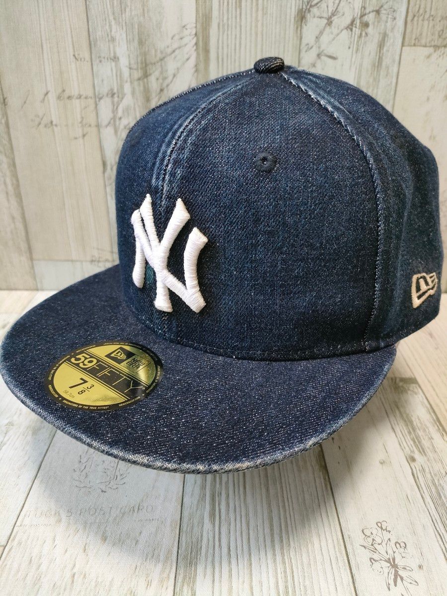 NEW ERA 59FIFTY ジャパンデニム ヤンキース 7 3/8 キャップ ニューエラ