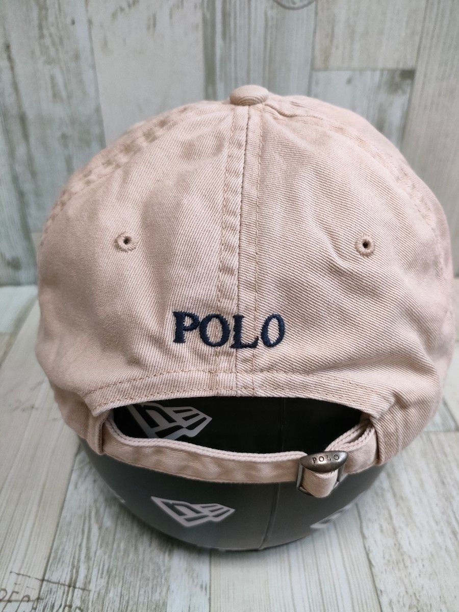 ポロラルフローレン ベージュ キャップ POLO RALPH LAUREN