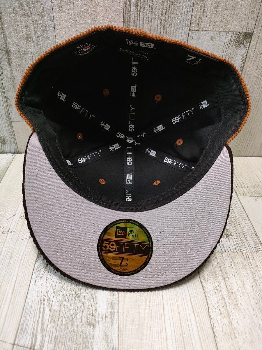 NEW ERA 59FIFTY メッツ コーデュロイ 7 1/2 キャップ