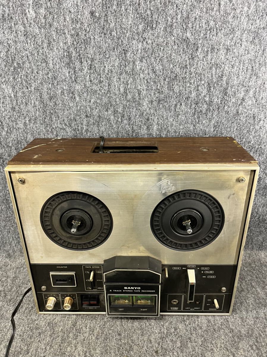 サンヨー SANYO オープンリールデッキ RD-2310 オーディオ 4ch ステレオ 4track stereo tape recorder オープンリールテープの画像1
