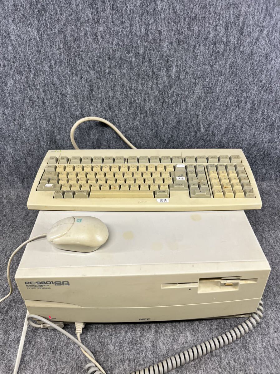 NEC персональный компьютер PC-9801BA/U6 персональный компьютер клавиатура мышь подлинная вещь retro 