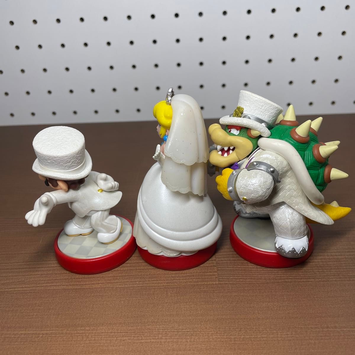 ウェディングトリプルセット マリオ ピーチ クッパ amiibo アミーボ スーパーマリオオデッセイ