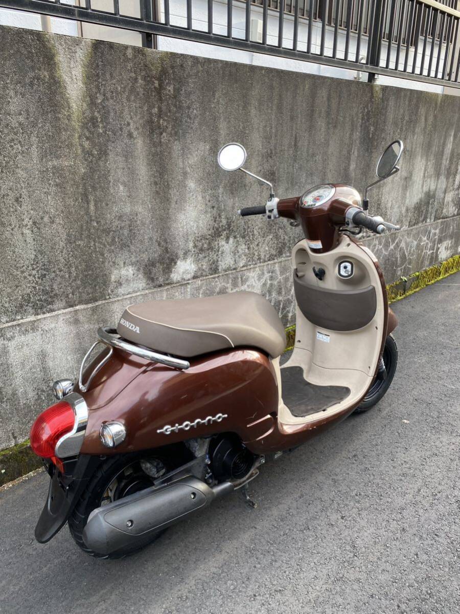 ホンダ ジョルノ インジェクション車 バッテリー/前後タイヤ新品 オイル交換済み AF70 FI 原付 通勤通学 ビーノ_画像3