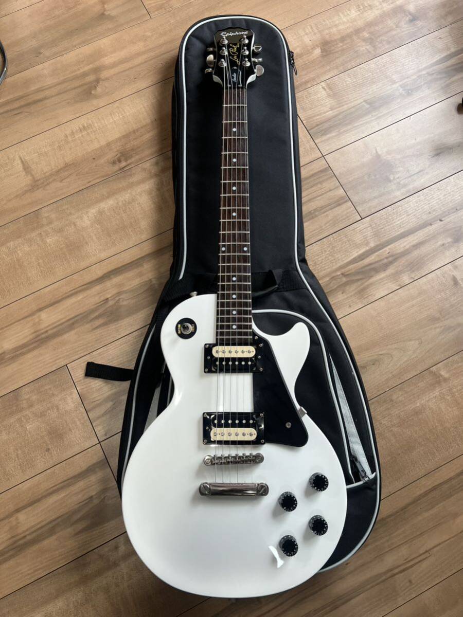 Epiphone　Limited Edition Les Paul Studio Alpine White エピフォン　レスポール_画像1