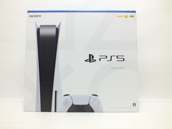 n3924 SONY ソニー PlayStation 5 プレイステーション5 CFI-1200A01 ディスクドライブ搭載モデル PS5 [051-240407]の画像1