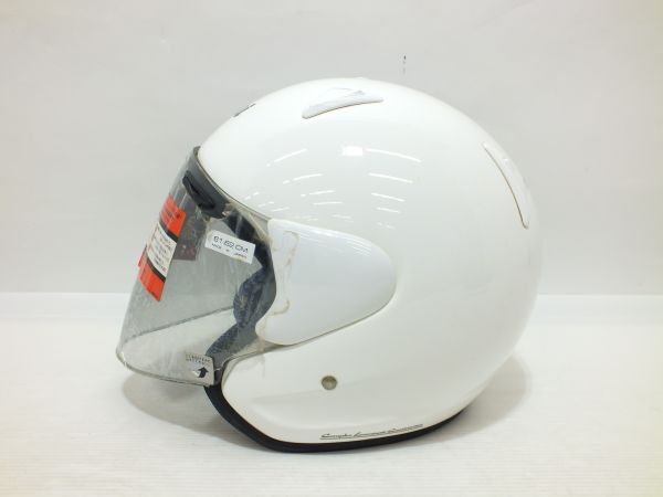 n3939 【ジャンク】Arai アライ ヘルメット SZ-M サイズ61-62cm 2000年製 [117-240409]の画像3