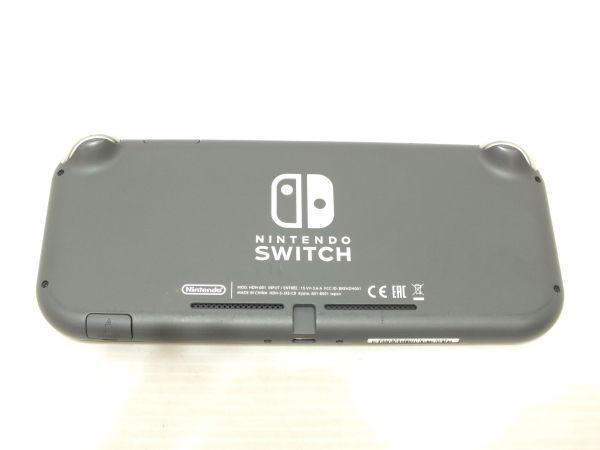 c4002 任天堂 Nintendo Switch Lite ニンテンドースイッチ ライト グレー HDH-001 [049-240426]_画像2