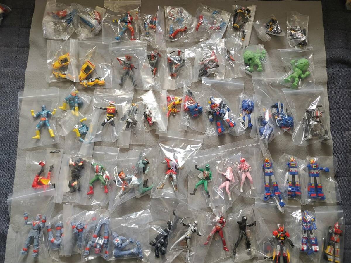  Bandai gashapon HG Ultraman Godzilla Gamera Kikaider other special effects hero figure large amount 202 piece set 